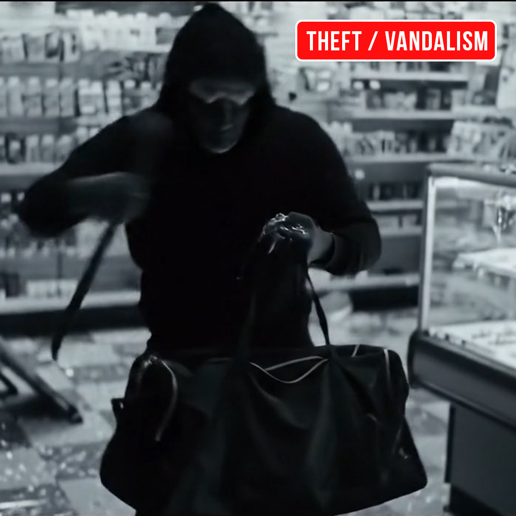 theft and vandalism insurance claim